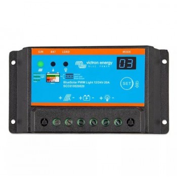 Victron Energy BlueSolar PWM 12/24V - 30A charge controller (SCC010030050)