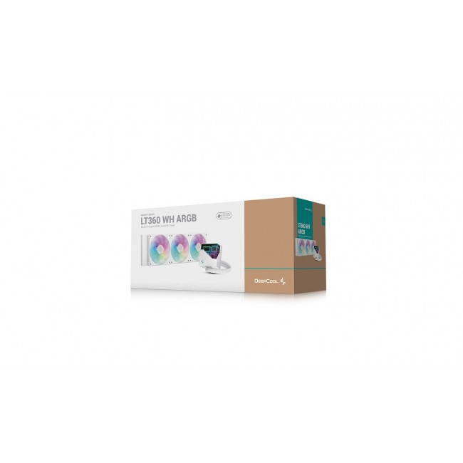DeepCool LT360 Processor All-in-one liquid cooler 12 cm White 1 pc(s) DeepCool LT360 Processor All-in-one liquid cooler 12 cm White 1 pc(s)