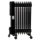 Electric oil heater with remote control CAMRY CR 7810 9 ribs black Electric oil heater with remote control CAMRY CR 7810 9 ribs black
