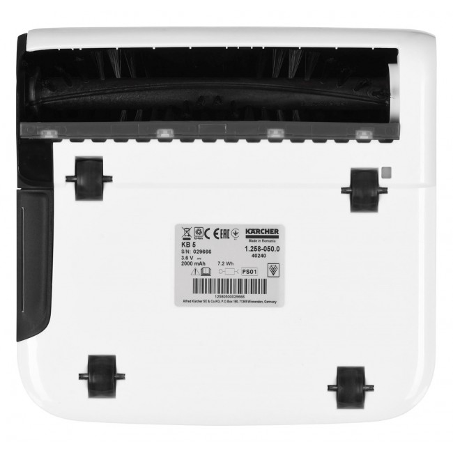 K rcher KB 5 Electric broom Battery Dry Bagless 0.37 L Black, White