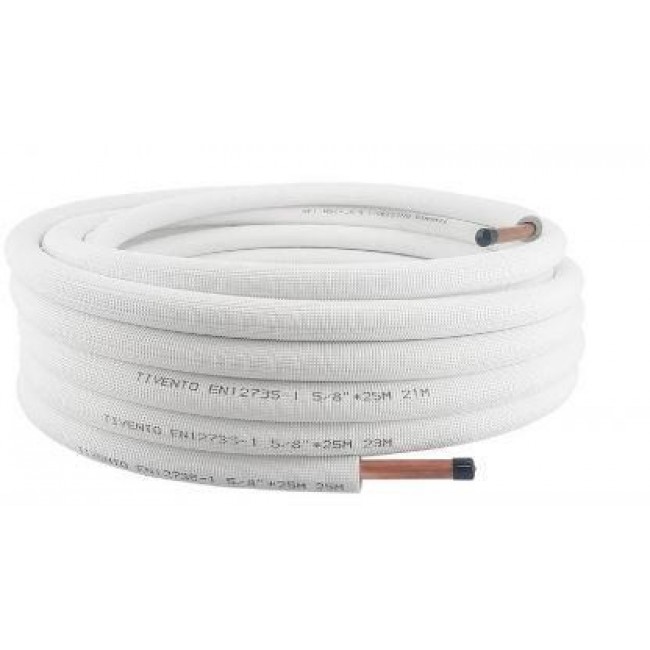 Copper Pipe in 1/4 coil 25 m Tivento Flex Copper Pipe in 1/4 coil 25 m Tivento Flex