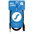 SSQ Cable XZJM1 - Jack mono - XLR female cable, 1 metre SSQ Cable XZJM1 - Jack mono - XLR female cable, 1 metre