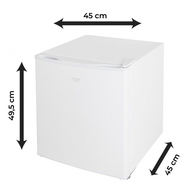 Adler AD 8096w Freestanding undercounter refrigerator White