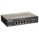 D-Link DSR-250V2 wireless router Gigabit Ethernet Black