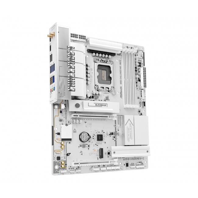 Asrock B860 Challenger WiFi White Intel B860 LGA 1851 (Socket V1) ATX Asrock B860 Challenger WiFi White Intel B860 LGA 1851 (Socket V1) ATX