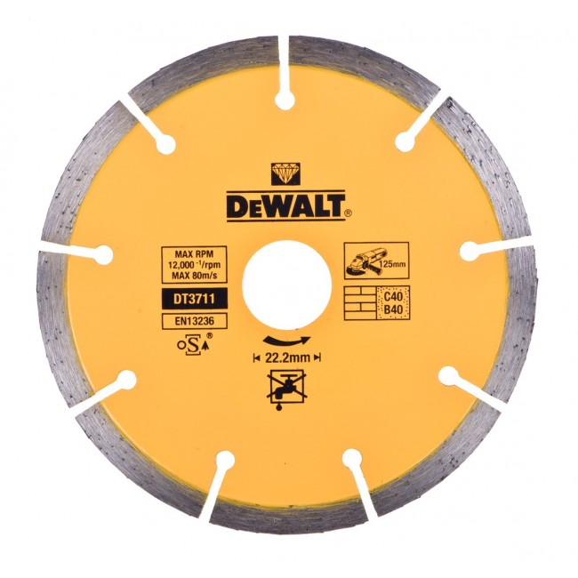 ANGLE GRINDER DEWALT DWE46107 + DUST SHROUD 1400W 125MM