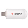 USB Flash Drive Verbatim Plectra 512 GB White USB Flash Drive Verbatim Plectra 512 GB White