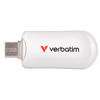 USB Flash Drive Verbatim Plectra 512 GB White