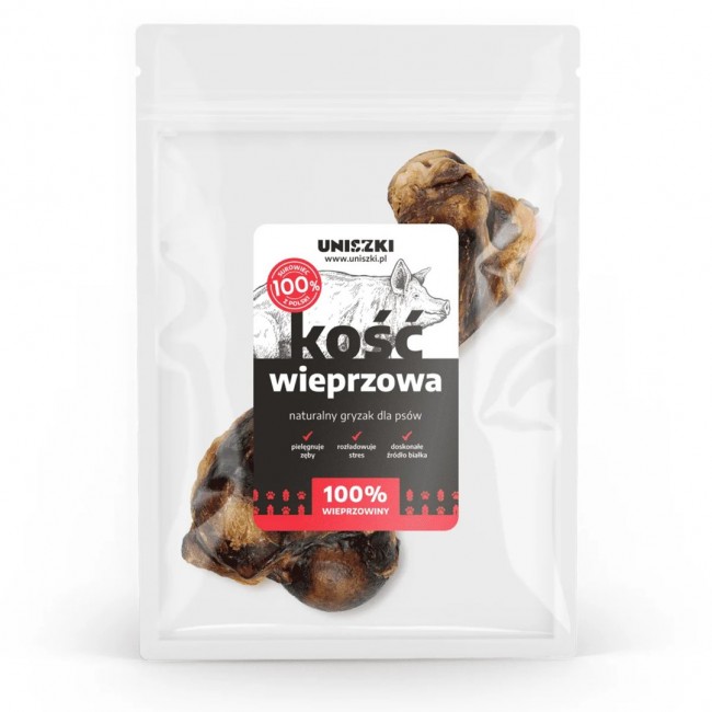 UNISZKI Pork Bone - dog treat - 1 piece UNISZKI Pork Bone - dog treat - 1 piece