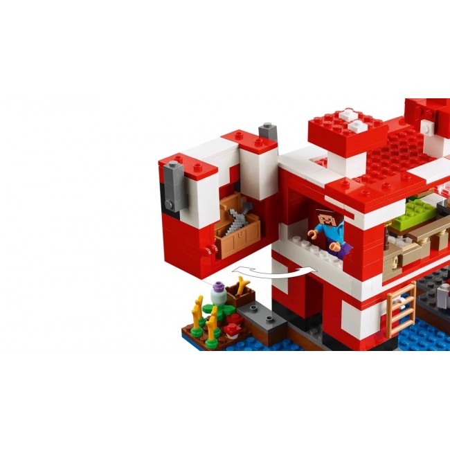 LEGO MINECRAFT 21270 The Mooshroom House LEGO MINECRAFT 21270 The Mooshroom House