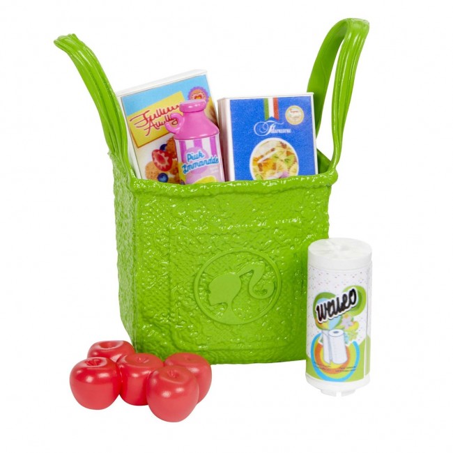 Barbie Doll and Ultimate Pantry Playset, Kitchen Add-On with 30+ Food-Themed Pieces