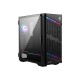 MSI MPG VELOX 100P AIRFLOW Mid Tower Gaming Computer Case 'Black, 3x 120mm Fan + 1x 120mm ARGB Fan, ARGB light strip, USB Type-C, 1x Tempered Glass, Center, E-ATX, ATX, mATX, mini-ITX' MSI MPG VELOX 100P AIRFLOW Mid Tower Gaming Computer Case 'Black, 3x 120mm Fan + 1x 120mm ARGB Fan, ARGB light strip, USB Type-C, 1x Tempered Glass, Center, E-ATX, ATX, mATX, mini-ITX'