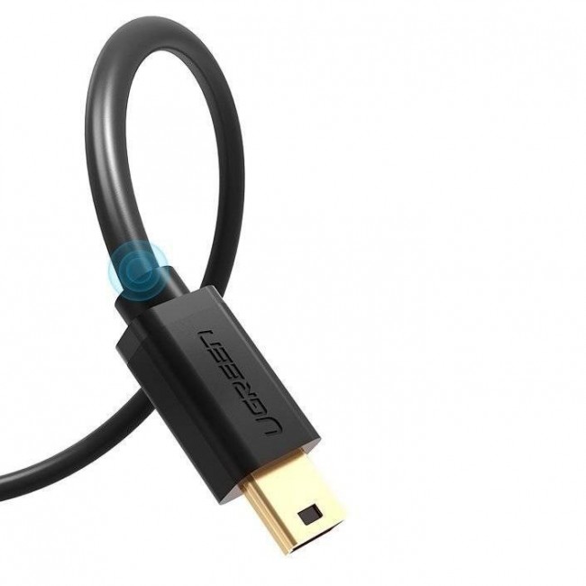 Ugreen USB cable - mini USB 480 Mbps 3 m US132 (black)
