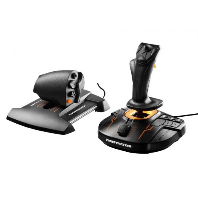 Thrustmaster T-16000M FCS Hotas Black, Orange USB Joystick Analogue / Digital MAC, PC Thrustmaster T-16000M FCS Hotas Black, Orange USB Joystick Analogue / Digital MAC, PC