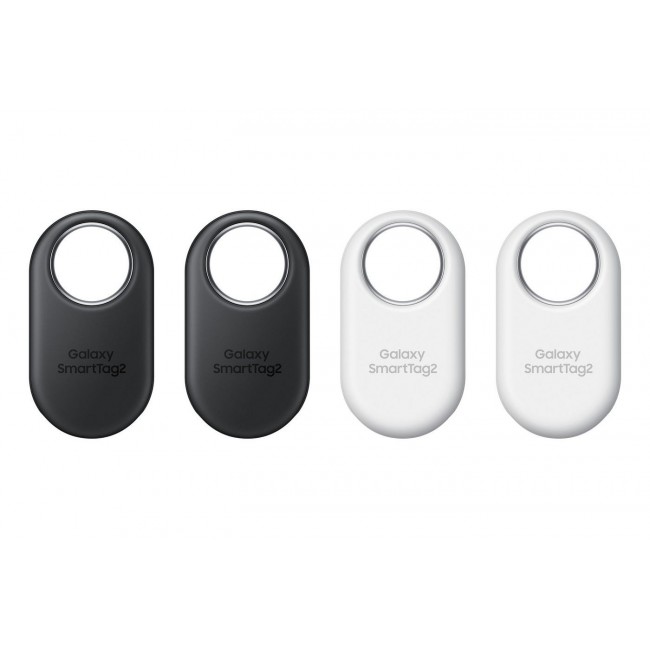 Samsung Galaxy SmartTag 2 EI-T5600 4 Per Pack 2x black+ white Item Finder Samsung Galaxy SmartTag 2 EI-T5600 4 Per Pack 2x black+ white Item Finder