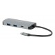 Mobilis 001382 laptop dock/port replicator Wired USB 3.2 Gen 1 (3.1 Gen 1) Type-C Black, Grey