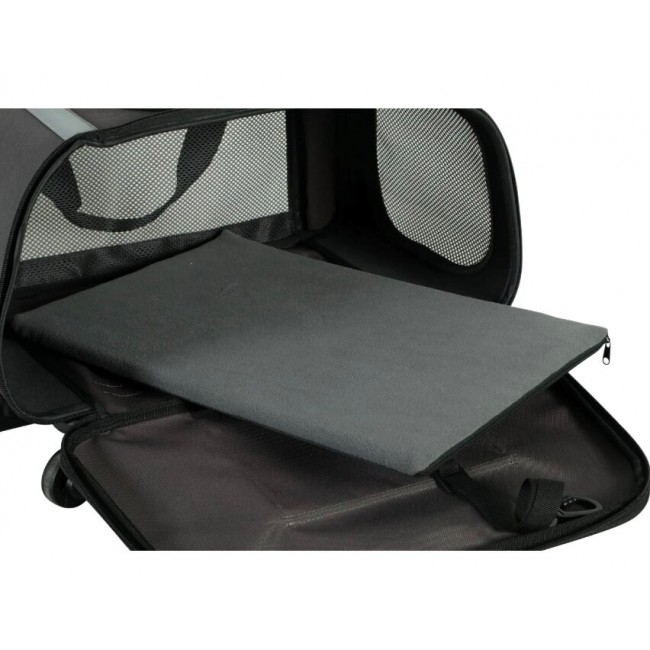 ZOLUX Nomad wheeled pet carrier for dogs and cats 47 32 27 cm