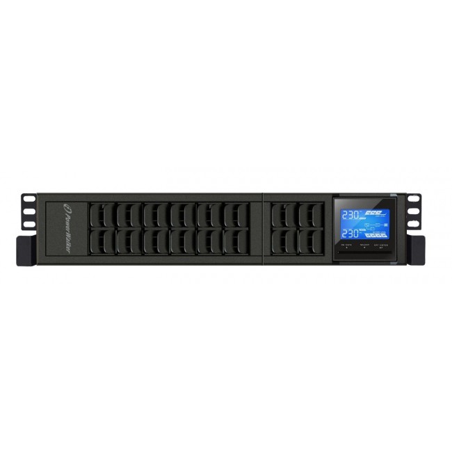 PowerWalker VFI 1000 CRS uninterruptible power supply (UPS) Double-conversion (Online) 1 kVA 800 W 3 AC outlet(s)