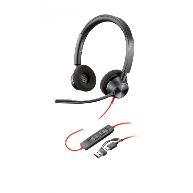 Poly Blackwire Stereo 3320 USB-C
