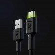 Green Cell KABGC06 USB cable 1.2 m USB A USB C Black Green Cell KABGC06 USB cable 1.2 m USB A USB C Black