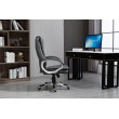 Activejet heated office chair with massage YK7304 grey