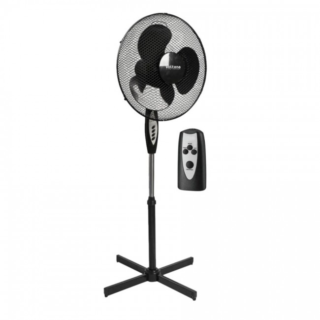FLOOR FAN BLACK+REMOTE CONTROL 40cm FLOOR FAN BLACK+REMOTE CONTROL 40cm