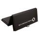 Folding gymnastics mattress black HMS Premium MGS01 Folding gymnastics mattress black HMS Premium MGS01