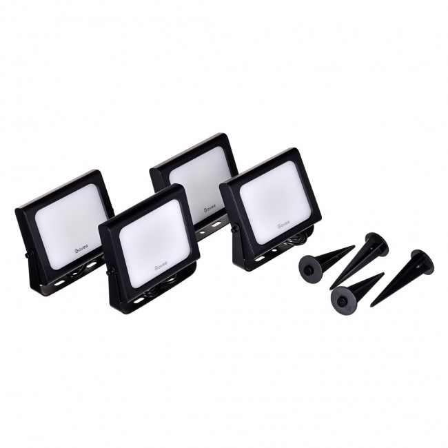 Govee H7060 LED floodlights RGBICWW, IP65, Bluetooth, Wi-Fi