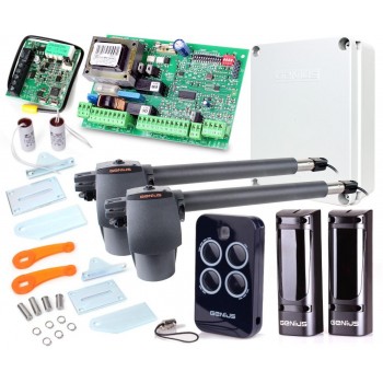 Genius G-Bat 300 kit for 6m double-leaf gates