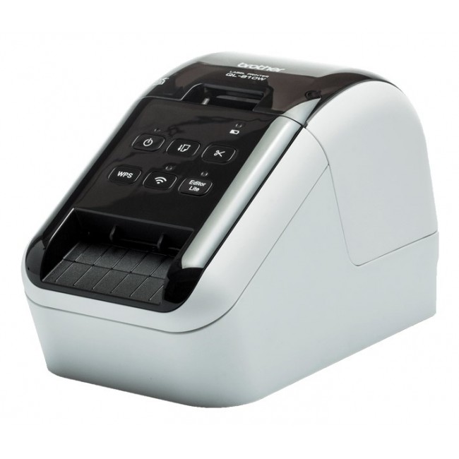 Brother QL-810WC label printer Direct thermal Colour 300 x 300 DPI 176 mm/sec Wired & Wireless DK Wi-Fi