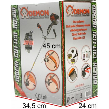 Petrol grass trimmer with line DEMON RQ580