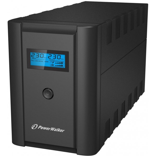 PowerWalker VI 2200 LCD/IEC uninterruptible power supply (UPS) Line-Interactive 2.2 kVA 1200 W 6 AC outlet(s)