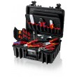 Knipex 00 21 35 tool storage case Black Aluminium, Polystyrene