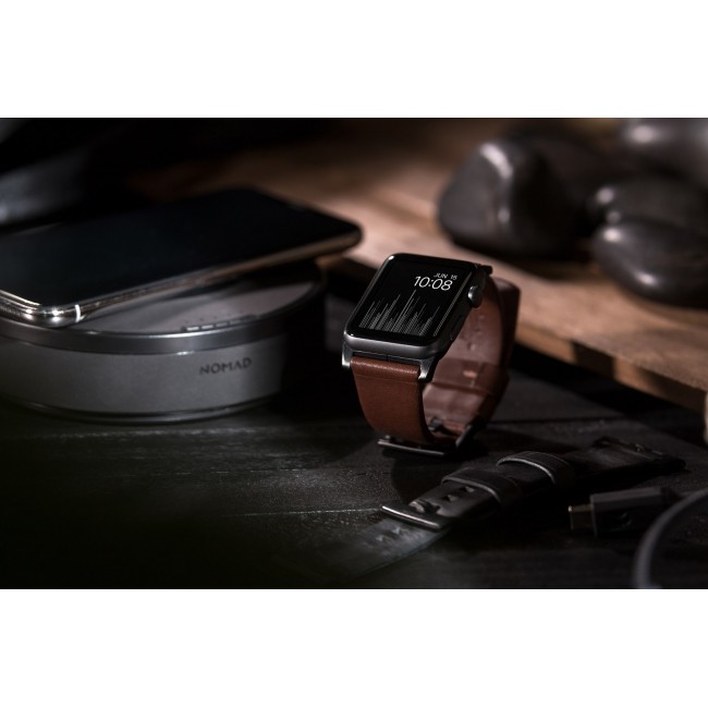 Nomad NM1A4RBM00 smart wearable accessory Band Brown Leather