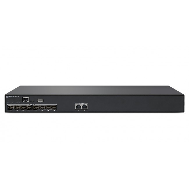 LANCOM XS-5110F Managed L2/L3 10G Ethernet (100/1000/10000) 1U Black
