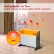 Extralink Convector heater LCV-06 2000W, 3 modes, thermostat, fan