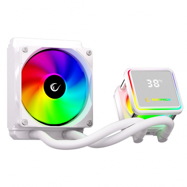 RAMPAGE INFINITE V120 Water Cooling Kit White RAMPAGE INFINITE V120 Water Cooling Kit White