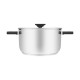 Resto Kitchenware Anser 4.4 L Round Black, Stainless steel