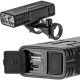Rockbros Bike light with power bank function + USB-C to USB-A cable, 850 lm, black Rockbros Bike light with power bank function + USB-C to USB-A cable, 850 lm, black