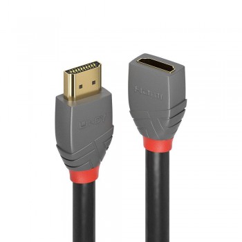 LINDY HDMI 2.0 Verl ngerungskabel 3m, Anthra Line