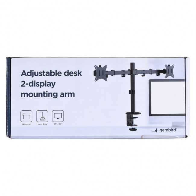Gembird MA-D2-01 monitor mount / stand 81.3 cm (32 Gembird MA-D2-01 monitor mount / stand 81.3 cm (32