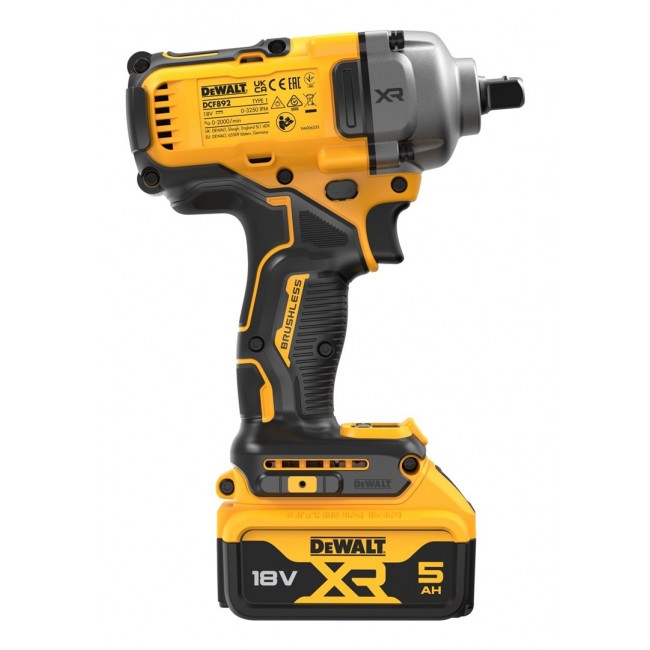 DeWALT DCF892P2T-QW power screwdriver/impact driver 2000 RPM DeWALT DCF892P2T-QW power screwdriver/impact driver 2000 RPM