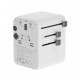 Gembird TPA-2A3C70-01-W Universal travel power adapter, 70 W, white Gembird TPA-2A3C70-01-W Universal travel power adapter, 70 W, white
