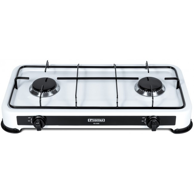 Gas cooker PROMIS KG200 WHITE WITHOUT REDUCER Gas cooker PROMIS KG200 WHITE WITHOUT REDUCER