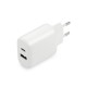 Charger 1 x USB Quick Charge 3.0, 1 x USB-C PD PPS 25W white