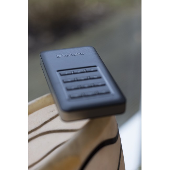 Verbatim Store 'n' Go Portable SSD with Keypad Access 256GB