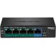 Trendnet TPE-TG52 network switch Unmanaged Gigabit Ethernet (10/100/1000) Power over Ethernet (PoE) Black Trendnet TPE-TG52 network switch Unmanaged Gigabit Ethernet (10/100/1000) Power over Ethernet (PoE) Black