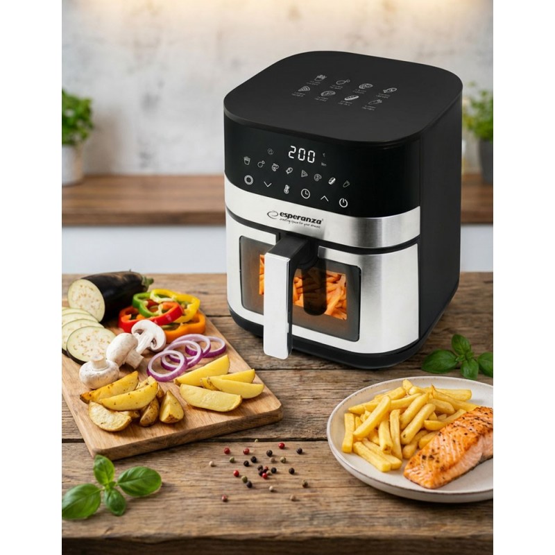 Esperanza EKA003 Non-fat fryer 5L, 1400W Inox