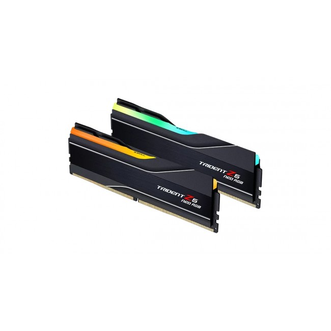 G.Skill Trident Z5 Neo RGB F5-6000J4048F24GX2-TZ5NR memory module 48 GB 2 x 24 GB DDR5 G.Skill Trident Z5 Neo RGB F5-6000J4048F24GX2-TZ5NR memory module 48 GB 2 x 24 GB DDR5
