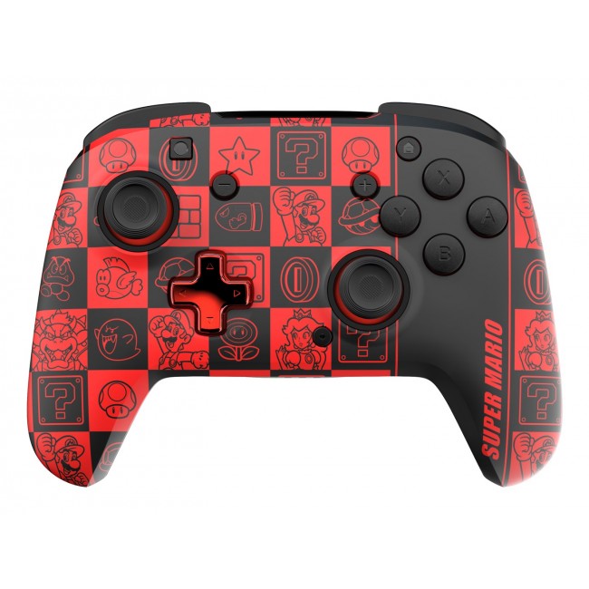 PDP REMATCH GLOW Black, Green, Red Gamepad Analogue / Digital Nintendo Switch, Nintendo Switch OLED